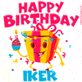 Funny Happy Birthday Iker GIF