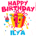 Funny Happy Birthday Ilya GIF