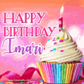 Happy Birthday Imari - Lovely Animated GIF