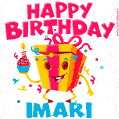 Funny Happy Birthday Imari GIF