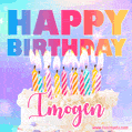 Funny Happy Birthday Imogen GIF