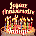 Joyeux anniversaire Indigo GIF