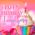 Happy Birthday Ingibjorg - Lovely Animated GIF