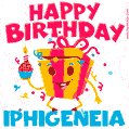 Funny Happy Birthday Iphigeneia GIF
