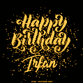 Happy Birthday Card for Irfan - Download GIF and Send for Free