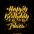 Happy Birthday Card for Irtaza - Download GIF and Send for Free