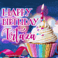 Happy Birthday Irtaza - Lovely Animated GIF
