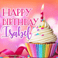 Happy Birthday Isabel - Lovely Animated GIF