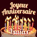 Joyeux anniversaire Isaias GIF
