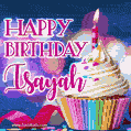Happy Birthday Isayah - Lovely Animated GIF