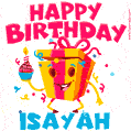 Funny Happy Birthday Isayah GIF