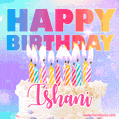 Funny Happy Birthday Ishani GIF