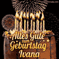 Alles Gute zum Geburtstag Ivana (GIF)