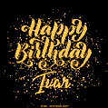 Happy Birthday Card for Ivar - Download GIF and Send for Free