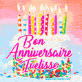 Joyeux anniversaire, Ivelisse! - GIF Animé