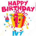 Funny Happy Birthday Ivy GIF