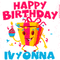 Funny Happy Birthday Ivyonna GIF