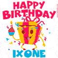 Funny Happy Birthday Ixone GIF