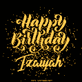 Happy Birthday Card for Izaiyah - Download GIF and Send for Free