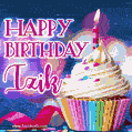 Happy Birthday Izik - Lovely Animated GIF