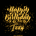 Happy Birthday Card for Izzy - Download GIF and Send for Free