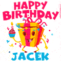 Funny Happy Birthday Jacek GIF