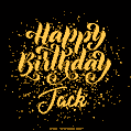 Happy Birthday Card for Jack - Download GIF and Send for Free