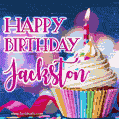 Happy Birthday Jackston - Lovely Animated GIF