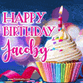 Happy Birthday Jacoby - Lovely Animated GIF