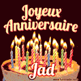 Joyeux anniversaire Jad GIF