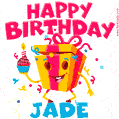 Funny Happy Birthday Jade GIF
