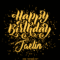 Happy Birthday Card for Jaelin - Download GIF and Send for Free