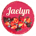 Happy Birthday Cake with Name Jaelyn - Free Download