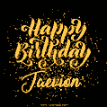 Happy Birthday Card for Jaevion - Download GIF and Send for Free