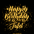 Happy Birthday Card for Jafet - Download GIF and Send for Free