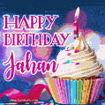 Happy Birthday Jahan - Lovely Animated GIF