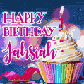 Happy Birthday Jahsiah - Lovely Animated GIF