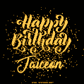 Happy Birthday Card for Jaiceon - Download GIF and Send for Free
