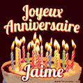 Joyeux anniversaire Jaime GIF