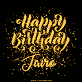 Happy Birthday Card for Jairo - Download GIF and Send for Free