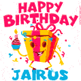Funny Happy Birthday Jairus GIF
