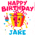 Funny Happy Birthday Jake GIF