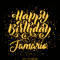 Happy Birthday Card for Jamario - Download GIF and Send for Free