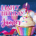 Happy Birthday Jameer - Lovely Animated GIF