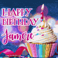 Happy Birthday Jamere - Lovely Animated GIF