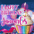 Happy Birthday Jancarlos - Lovely Animated GIF