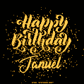 Happy Birthday Card for Januel - Download GIF and Send for Free