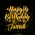 Happy Birthday Card for Jarrell - Download GIF and Send for Free