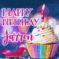 Happy Birthday Jarron - Lovely Animated GIF