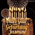 Alles Gute zum Geburtstag Jasmine (GIF)